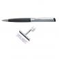 Preview: HERI | Stempelschreiber Diagonal Wave schwarz-silber (6221M)